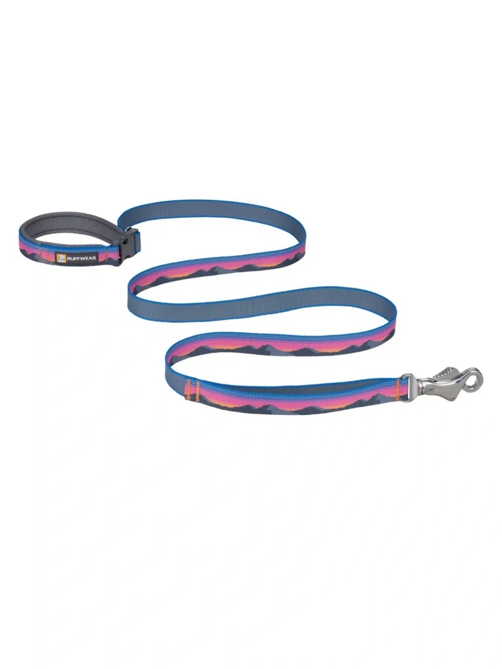 Ruffwear Crag Polyester Reflective Traffic-Handle Dog Leash Alpine Dusk, 6-ft